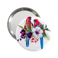 Tropical Parrots 2 25  Handbag Mirrors by goljakoff