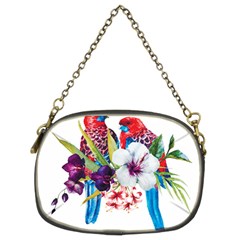 Tropical Parrots Chain Purse (two Sides) by goljakoff