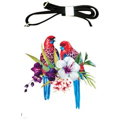 Tropical Parrots Shoulder Sling Bag by goljakoff