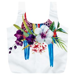 Tropical Parrots Full Print Recycle Bag (xl) by goljakoff