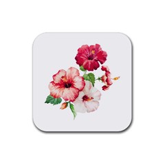 Flawers Rubber Coaster (square)  by goljakoff