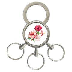 Flawers 3-ring Key Chain by goljakoff