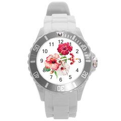 Flawers Round Plastic Sport Watch (l) by goljakoff