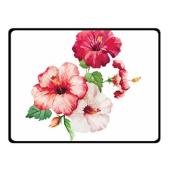 Flawers Double Sided Fleece Blanket (small)  by goljakoff