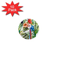 Jungle 1  Mini Magnet (10 Pack)  by goljakoff