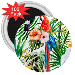 Jungle 3  Magnets (100 Pack) by goljakoff