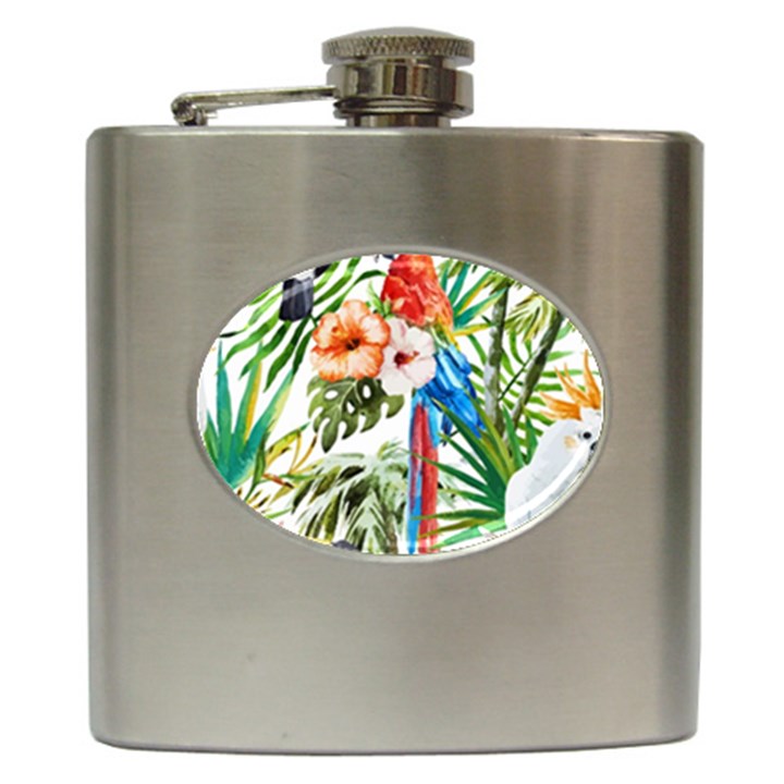 Jungle Hip Flask (6 oz)