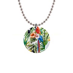 Jungle 1  Button Necklace by goljakoff