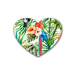 Jungle Heart Coaster (4 Pack)  by goljakoff