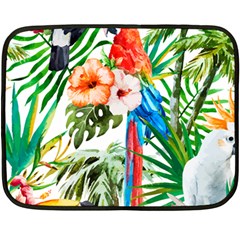 Jungle Fleece Blanket (mini) by goljakoff