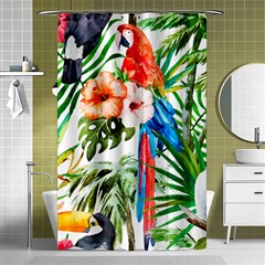 Jungle Shower Curtain 48  X 72  (small)  by goljakoff