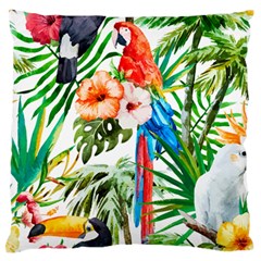 Jungle Standard Flano Cushion Case (one Side) by goljakoff