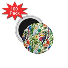 Jungle Birds 1 75  Magnets (100 Pack)  by goljakoff