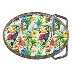 Jungle Birds Belt Buckles by goljakoff