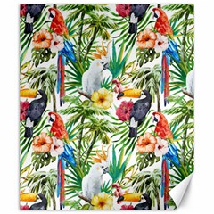 Jungle Birds Canvas 20  X 24  by goljakoff