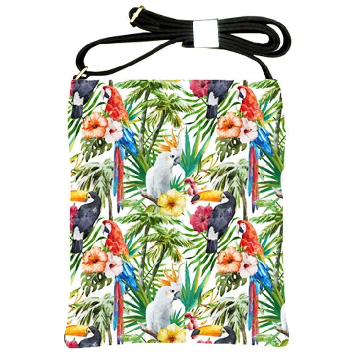 Jungle birds Shoulder Sling Bag