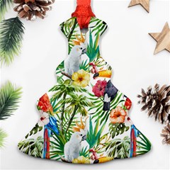 Jungle Birds Ornament (christmas Tree)  by goljakoff