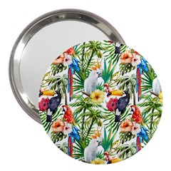 Jungle Birds 3  Handbag Mirrors