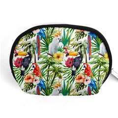 Jungle Birds Accessory Pouch (medium) by goljakoff