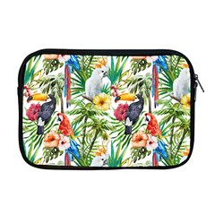 Jungle Birds Apple Macbook Pro 17  Zipper Case by goljakoff