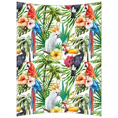 Jungle Birds Back Support Cushion by goljakoff