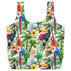 Jungle Birds Full Print Recycle Bag (xxxl) by goljakoff