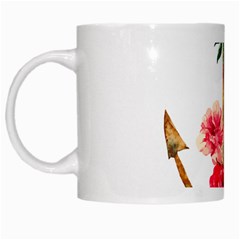 Flowers Anchor White Mugs by goljakoff