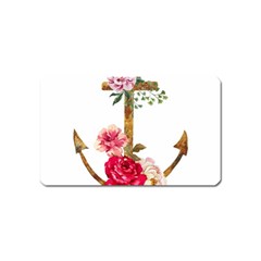 Flowers Anchor Magnet (name Card) by goljakoff