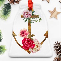 Flowers Anchor Ornament (bell) by goljakoff