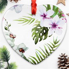 Flowers Ornament (heart) by goljakoff