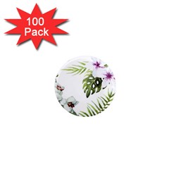 Flowers 1  Mini Magnets (100 Pack)  by goljakoff