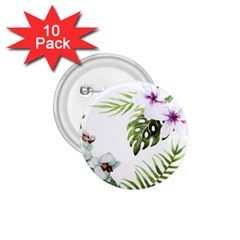 Flowers 1 75  Buttons (10 Pack) by goljakoff