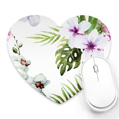 Flowers Heart Mousepads by goljakoff