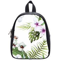 Flowers School Bag (small) by goljakoff