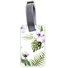 Flowers Luggage Tag (two Sides) by goljakoff