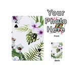 Flowers Playing Cards 54 Designs (Mini) Front - Spade2