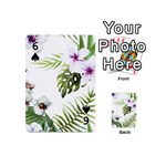 Flowers Playing Cards 54 Designs (Mini) Front - Spade6