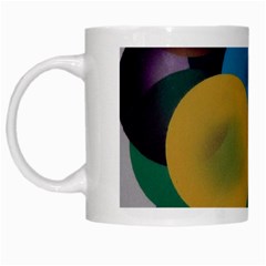 Kaleidoscope White Mugs