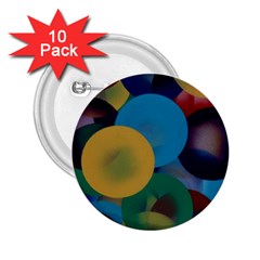 Kaleidoscope 2.25  Buttons (10 pack) 