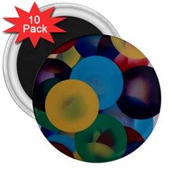 Kaleidoscope 3  Magnets (10 pack) 