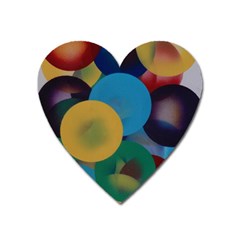 Kaleidoscope Heart Magnet