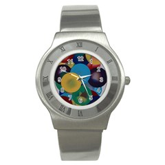 Kaleidoscope Stainless Steel Watch