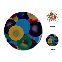 Kaleidoscope Playing Cards Single Design (round)