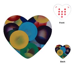 Kaleidoscope Playing Cards Single Design (heart)