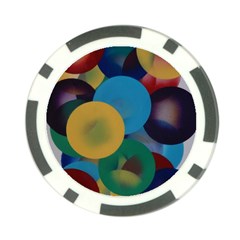 Kaleidoscope Poker Chip Card Guard by WILLBIRDWELL