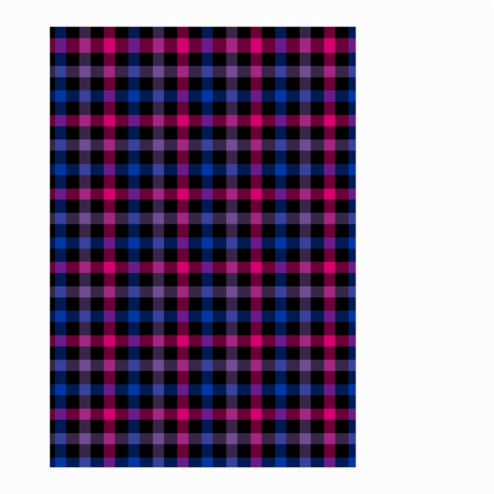 Bisexual Pride Checkered Plaid Small Garden Flag (Two Sides)