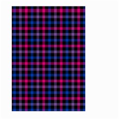 Bisexual Pride Checkered Plaid Large Garden Flag (two Sides)