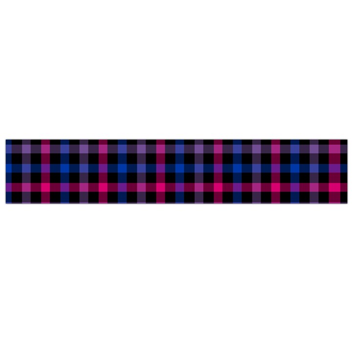 Bisexual Pride Checkered Plaid Large Flano Scarf 