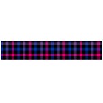 Bisexual Pride Checkered Plaid Large Flano Scarf  Back