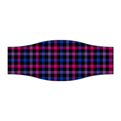 Bisexual Pride Checkered Plaid Stretchable Headband